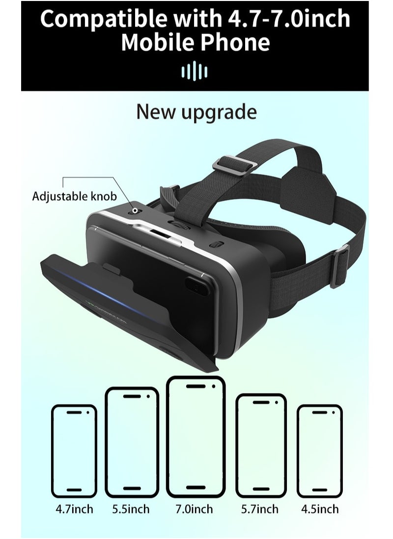 VR Glasses Integrated Game Console Mobile Phone Dedicated Virtual Reality 3D Glasses Head-mounted Movie Game VR Equipment
