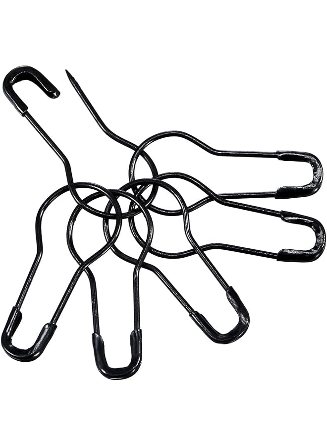 إيروريكس 1000 قطعة من خيوط علامات التعليق 1000 قطعة من الدبابيس السوداء 0.8 بوصة دبابيس معدنية أرضية دبابيس على شكل كمثرى دبابيس علامات الملابس علامات الملابس مثبت بلاستيكي بطاقة سعر سوداء خيوط نايلون بيضاء - Image 3