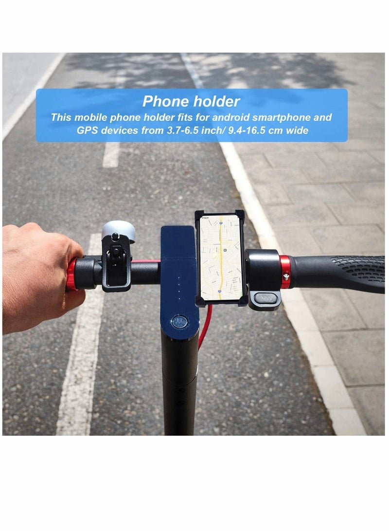 Y&D Bicycle Phone Holder, Portable Hand Carrying Handle, Straps Bandage Belt Webbing, Scooter Accessories, for Xiaomi M365 Mi, Electric Scooter, - Image 5