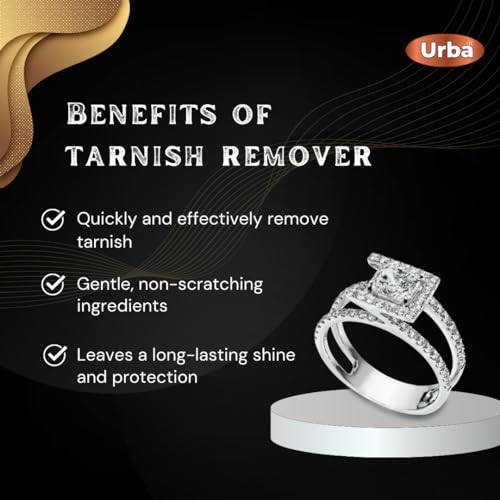 URBA New Silver Dip 5000 ml| Instant Silver Cleaner Sparkling Clean Silver Without Silver Loss| Brass cleaning liquid for Pooja utensils - 5 Litre - Image 5