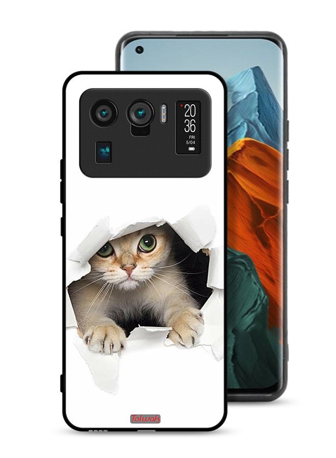 Tolwak Xiaomi Mi 11 Ultra Protective Case Cover Cat Appearing - Image 1