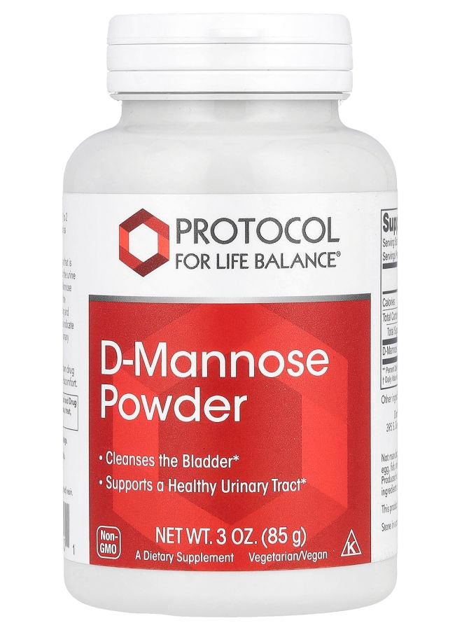 Protocol For Life Balance D-Mannose Powder 3 oz (85 g)