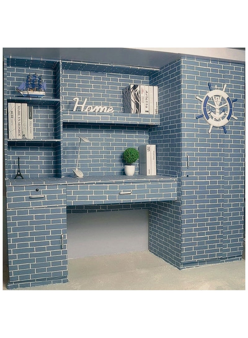 Anna 45cm x 10m Self-Adhesive Waterproof PVC Wall Decor Sticker - Image 2