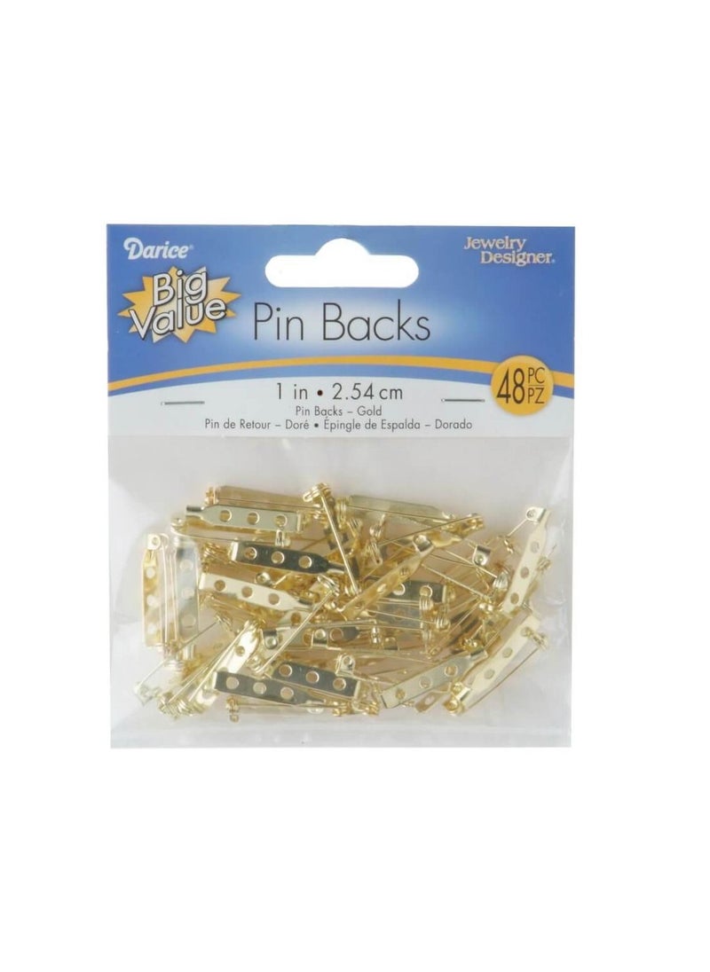 Pin Backs Brass Plated Steel - 1 Inch - pzsku/Z71BC748683F47662276EZ/45/_/1651662328/b1fcd639-307a-4833-95c2-e4b2b4b29f3c