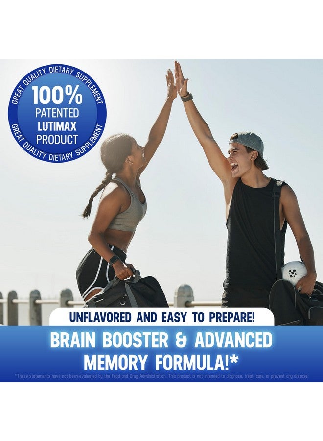 Lutimax Luteolin Complex Powder Brain Supplement with Rutin - Nootropic Brain Supplements for Memory and Focus to Improve Brain Health - Antioxidant Supplement for Immune Support - 100 Servings Solo - Image 5