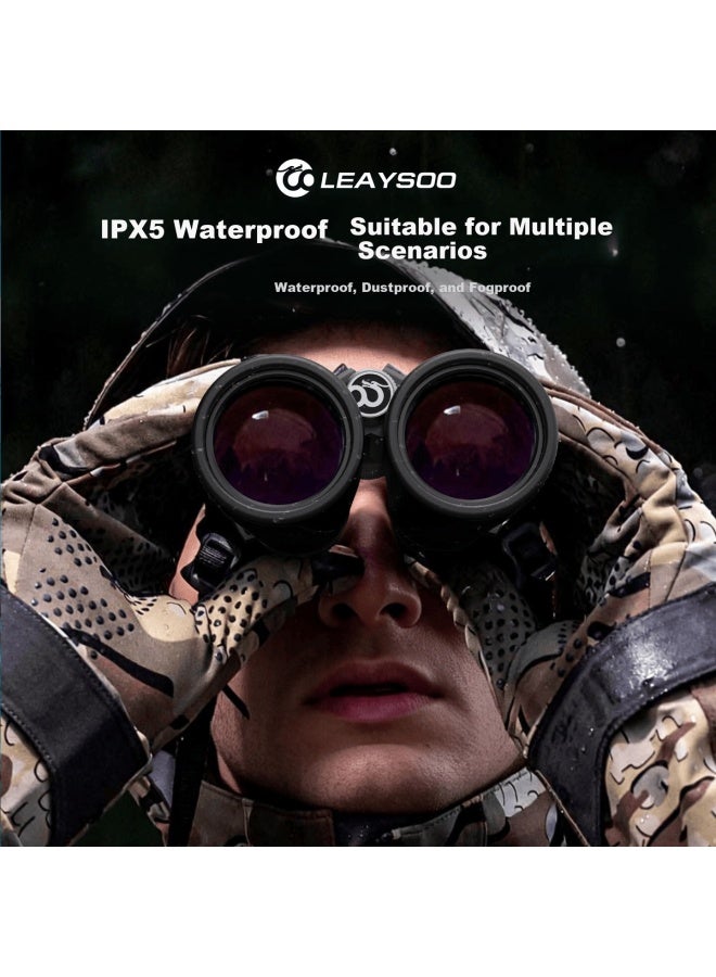 Leaysoo Leilong Suoying 10x42 Wide-angle High-definition High-power Low-light Professional Binoculars With Smartphone Adapter For Outdoor Concerts - Image 4