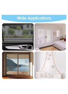 Generic Self-Adhesive Window Screen Repair Patches Kit, 20 Sheets 4 Size Screen Door Replacement Repair Kit Fiberglass Mesh Wall Repair Patches Drywall Tools Wall Hole Quick Repair Patch  - Image 5