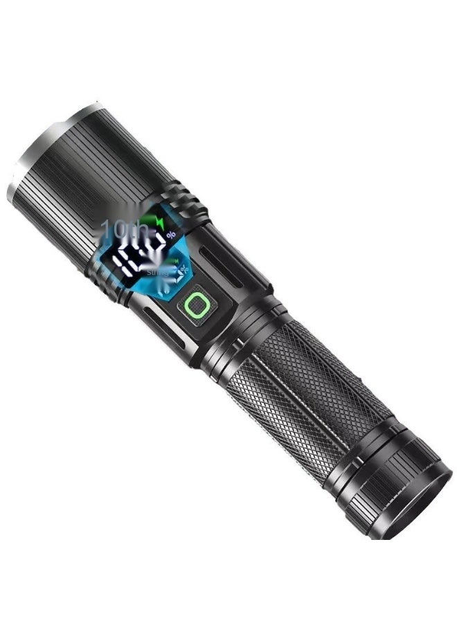 Aluminum Alloy Digital Display Flashlight