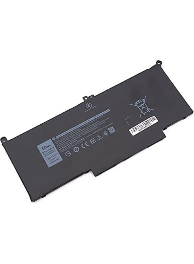 New F3YGT (60WH) Battery For Dell Latitude (7280 7290 7380 7390 7480 7490 E7280) Series, Replace - Image 4