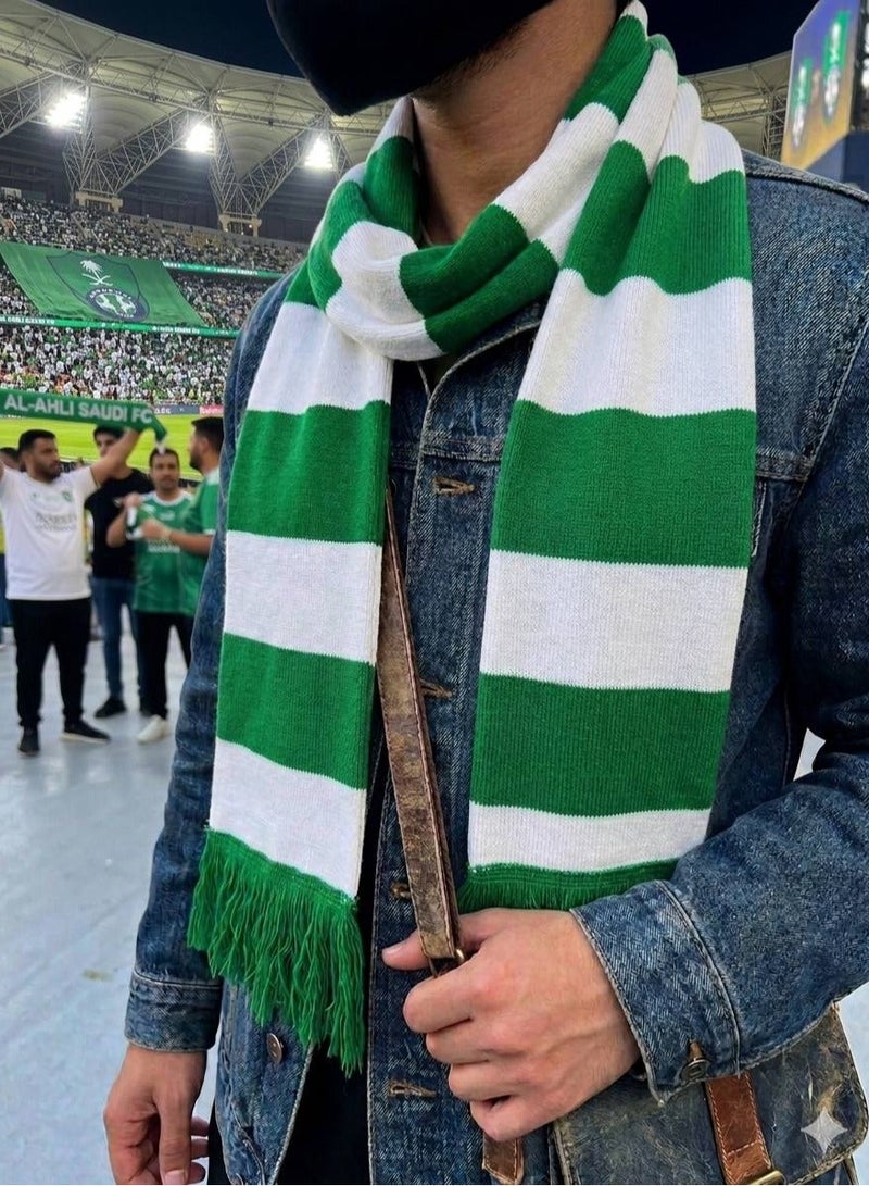 Al Ahli Saudi Club Scarf – Premium Football Fan Scarf – Perfect for Match Days - Image 2