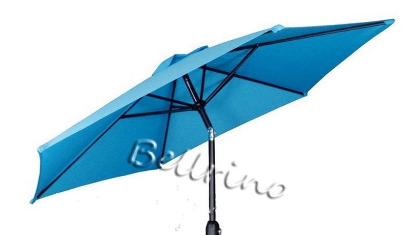 BELLRINO DECOR Replacement ROYAL BLUE" STRONG & THICK" Umbrella Canopy for 9ft 8 Ribs (Canopy Only) (LAKE BLUE-98) - Image 2