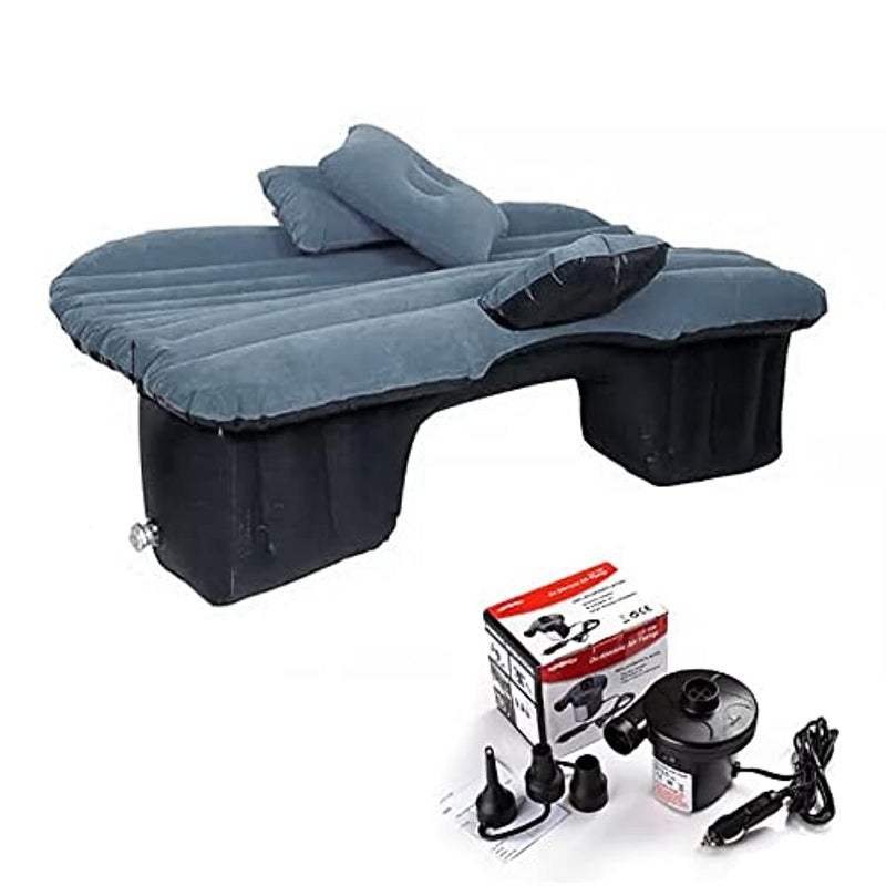 Car Air Mattress for Camping with 2 Air Cushions and Air Pump - Suitable for Most Types of Cars