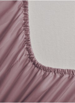 Master Home Textile Single Microfiber Sheet Set,  Single Size 2 Pieces, Hotel Stripes Design  - Image 5