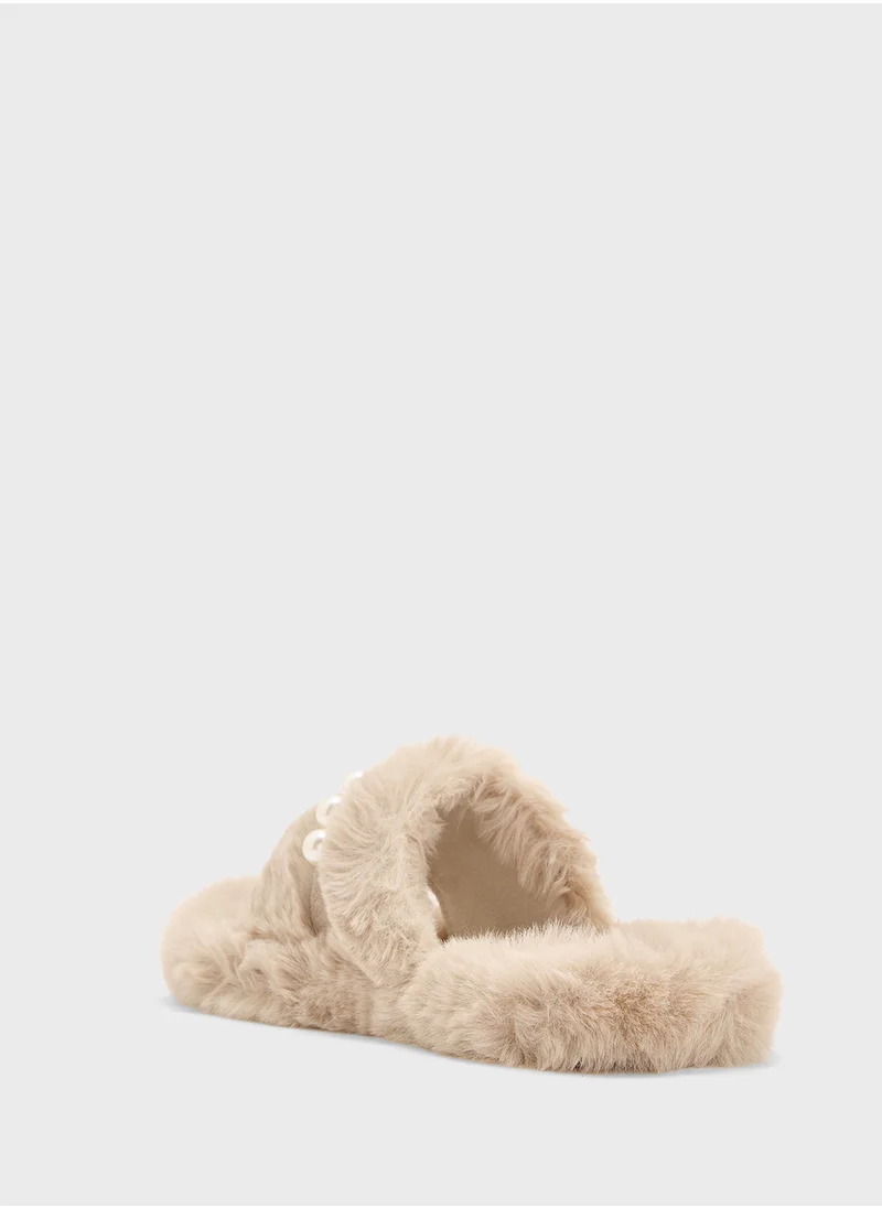 جينجر Bedroom Slipper With Pearl