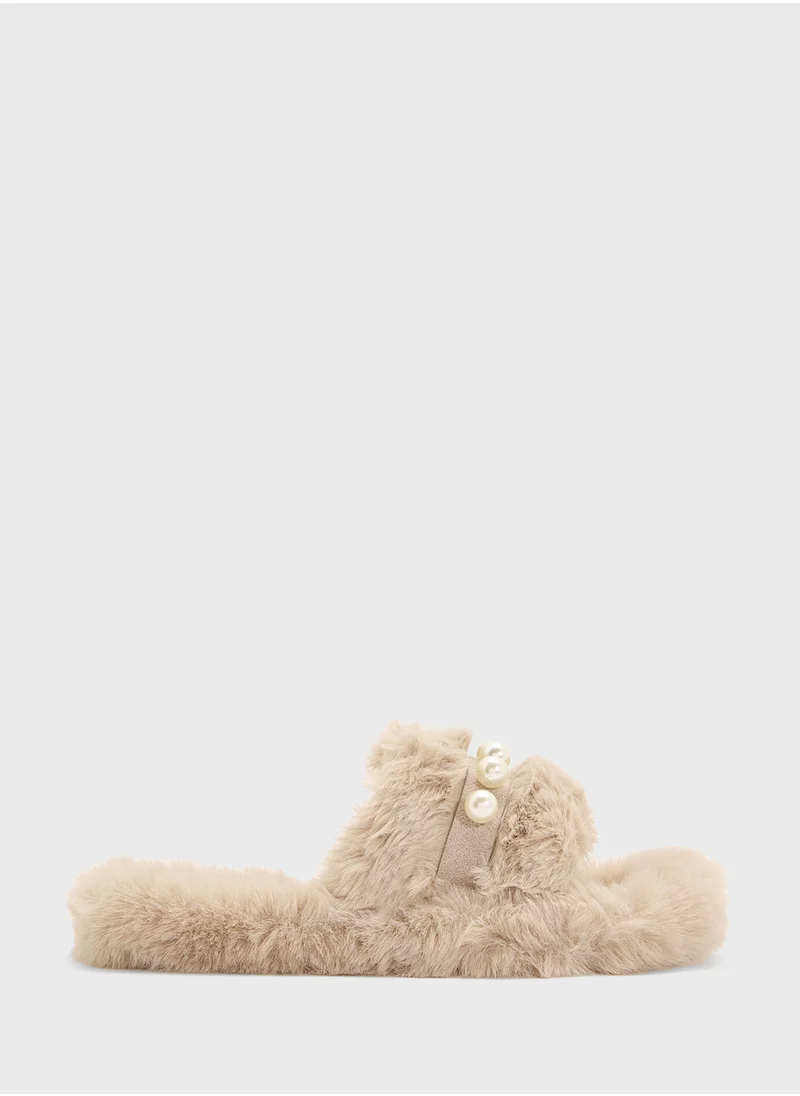 جينجر Bedroom Slipper With Pearl