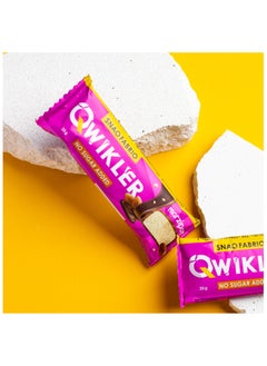 Snaq Fabriq Qwikler Bar with Marzipan No Sugar Added 12x35g  - Image 3