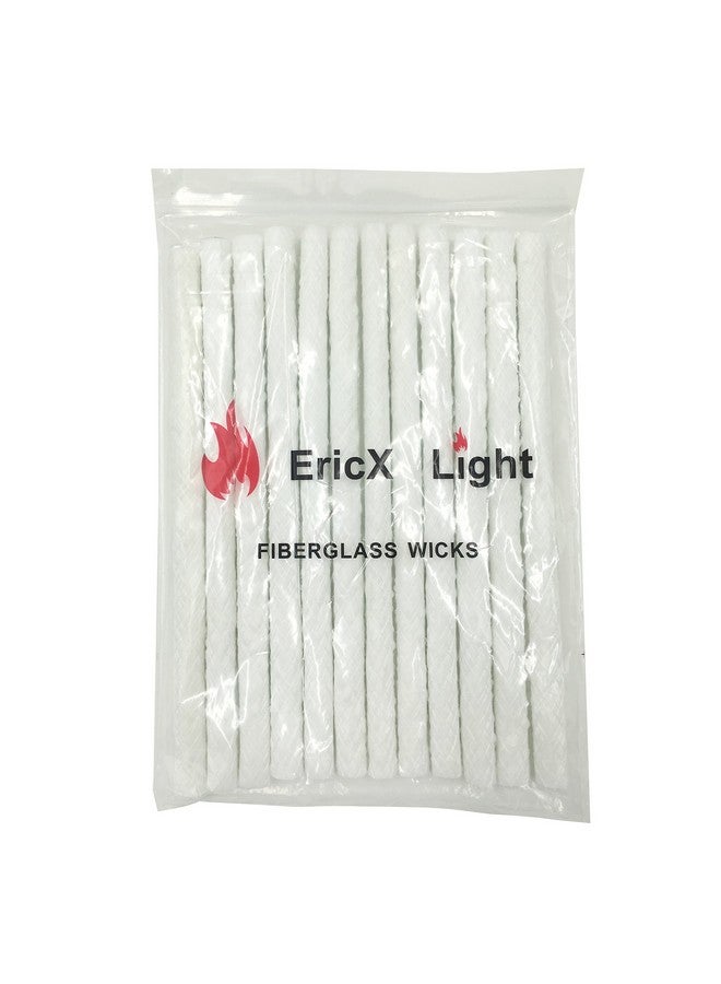 EricX Light Long Life Fiberglass Replacement Wicks for Tiki Torch - 12 Piece - 0.5 by 9.85 Inch - Image 1