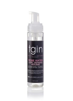 Tgin Rose Water Curl Defining Mousse 236ml  - Image 1