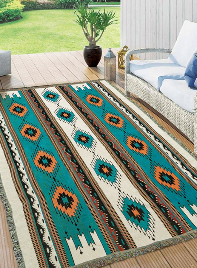 السنيدي فرشة للتنزة والرحلات فرشة جلوس ارضية للرحلات والتخيم والبر اخضر مقاس L160*W220 سم - Image 2