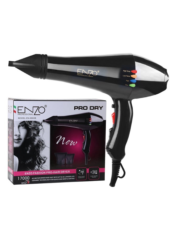 ENZO PROFESSIONAL ultimate hair dryer 6000W EN8860B - Image 1