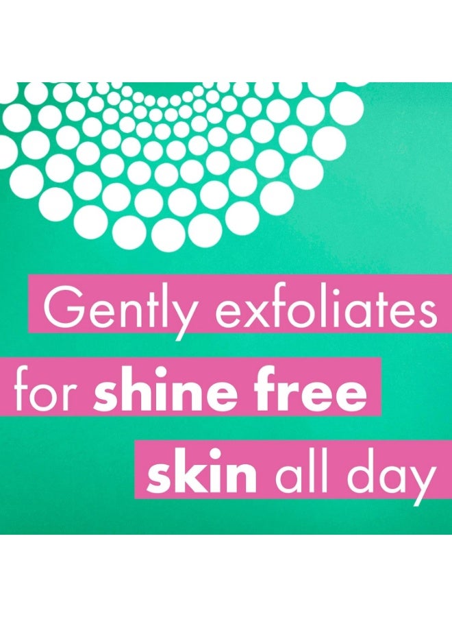 Clean & Clear Daily Facial Scrub Shine Control Lemon & Fruit Extract - 2 pc- 150ml - Image 4