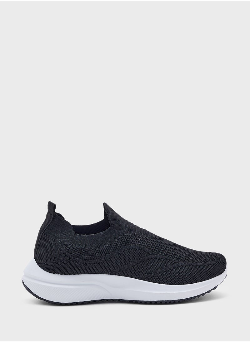 Ginger - Fy Knit Slip On Comfort Shoes - Image 1