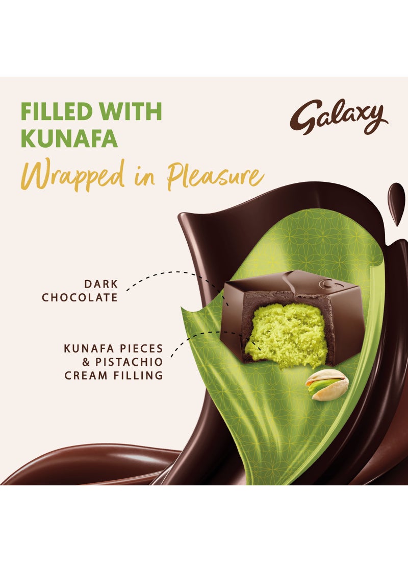Galaxy Pistachio Kunafa Dark Chocolate 90g - Image 3