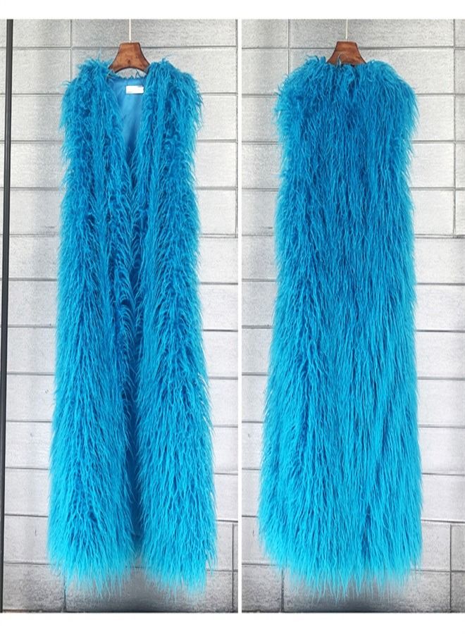 Loquat Extended Faux Fur Warm Vest  - Image 2