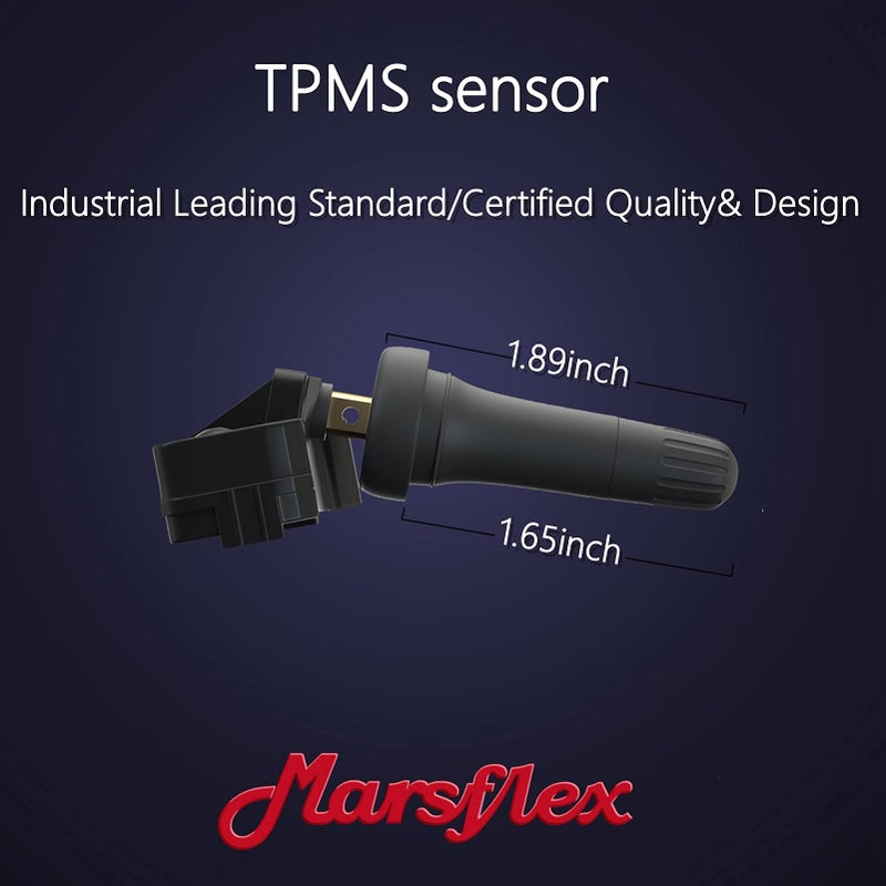 Marsflex حساس TPMS من Marsflex متوافق مع جيب جراند شيروكي دودج رام 1500 كرايسلر فيات، نظام مراقبة ضغط الإطارات يستبدل# 56029398AA، 56029398AB، 68241067AA، 68241067AB 433MHz - Image 4