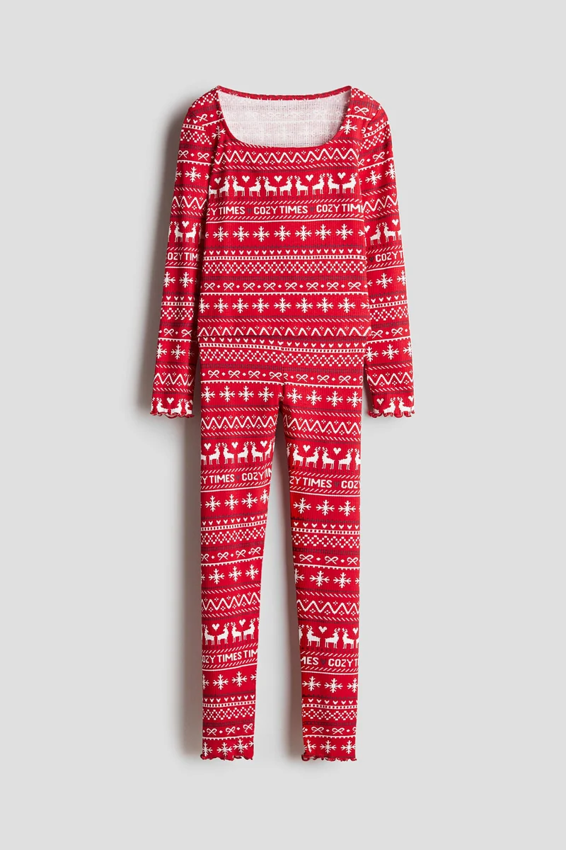 اتش اند ام Ribbed Jersey Pyjamas