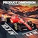 BEZGAR 118 Ferrari F1 75 Remote Control Car 24GHz RC Race Car with Authentic Livery DIY Body Stickers Officially Licensed F1 for Kids Enthusiasts Ferrari RC - Image 4