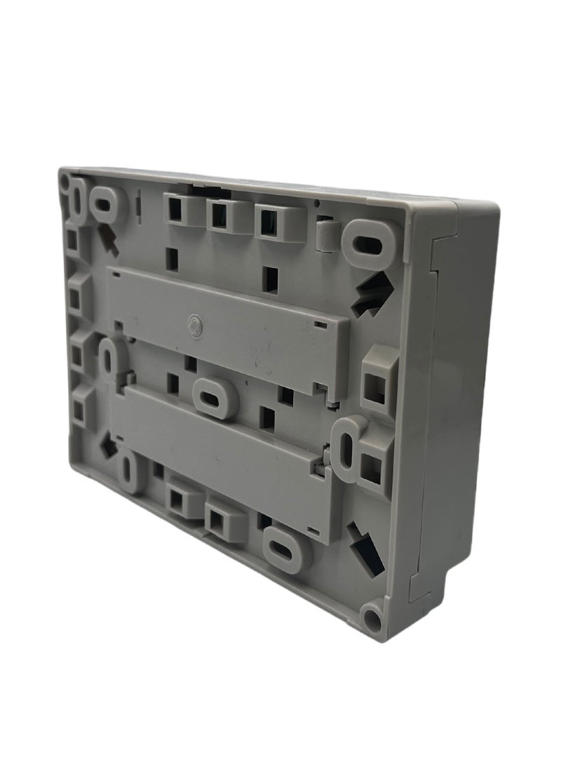 20 Pairs Telephone Distribution Box with Module - Durable ABS Plastic, Indoor Use, Compact Design (165x120x40mm)