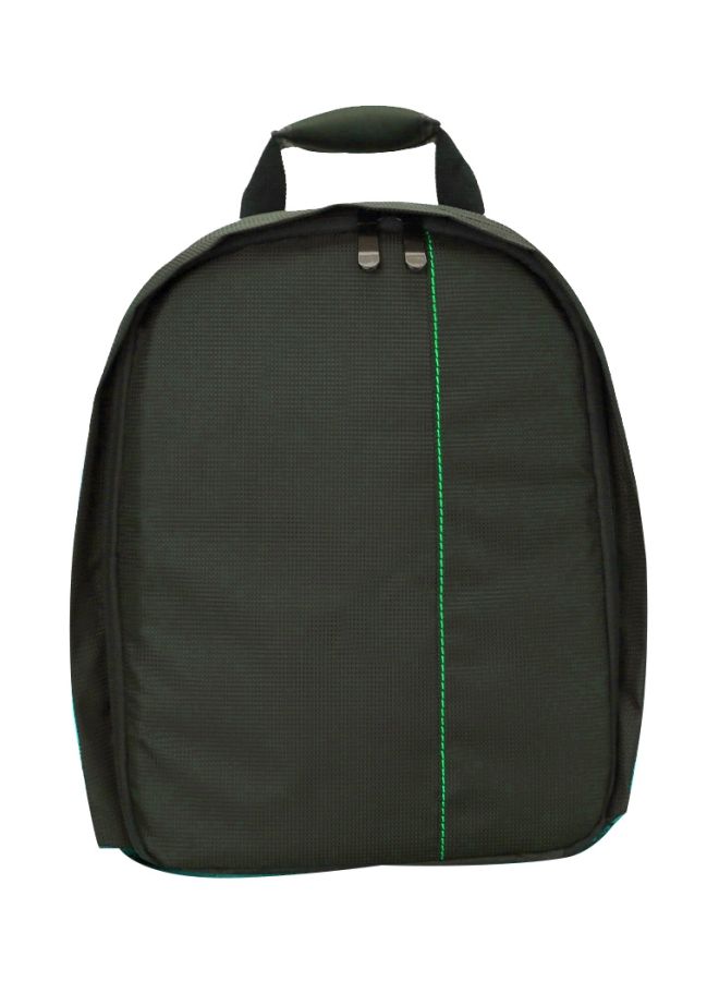 NIBEMINENT Waterproof DSLR Camera Backpack Green/Black  - Image 1
