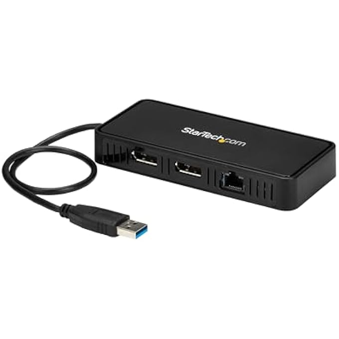 Startech.com .COM USB TO DUAL DP DOCKING STATION - Image 1