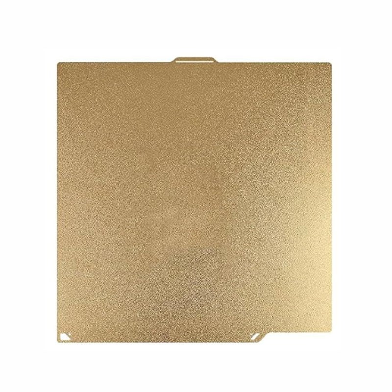 Gold Double Sided PEI Coating 3D Printer Build Plate 260x271mm Scraper Free High Detail Prints - Image 1