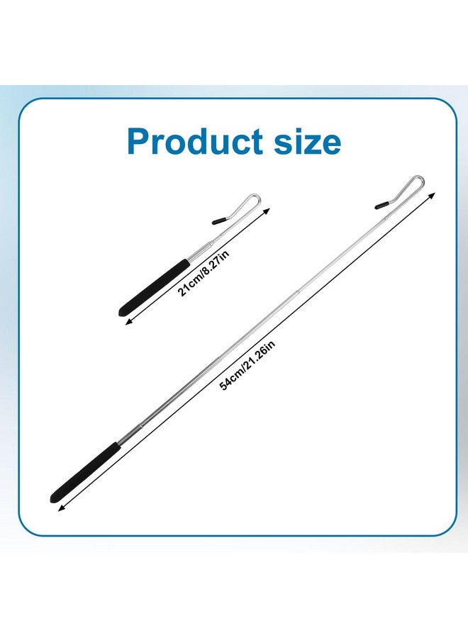 PEUTIER 2pcs Puppet Handles Arm Control Rods, Premium Stainless Steel Professional Hand Puppet Arm Rods Metal Puppet Stick Accessory Easy to Use Puppet Arm Rods Practical Tools for SML Jeffy Puppets  - Image 2