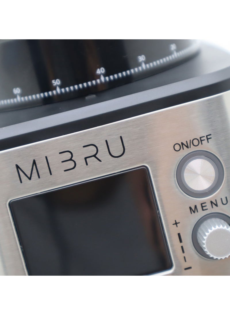 MIBRU - Coffee Beans Electric Grinder With Blow Up and Espresso Mode - Image 1