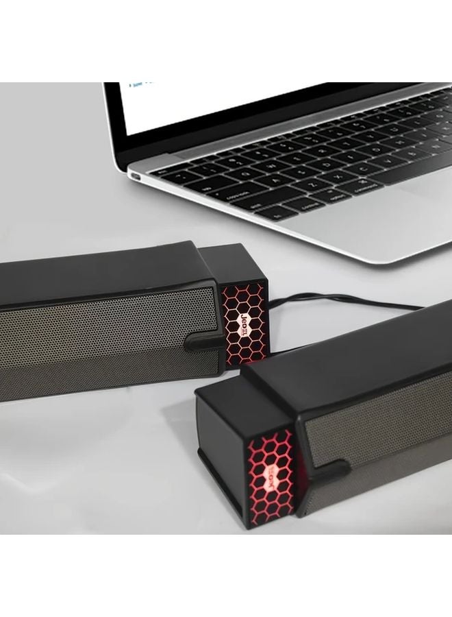 S562 USB Powered 3D Stereo Speaker System with Subwoofer 2 0 Channel Home Theater Sound - Image 5