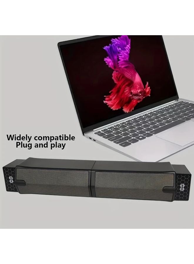 S562 USB Powered 3D Stereo Speaker System with Subwoofer 2 0 Channel Home Theater Sound - Image 4