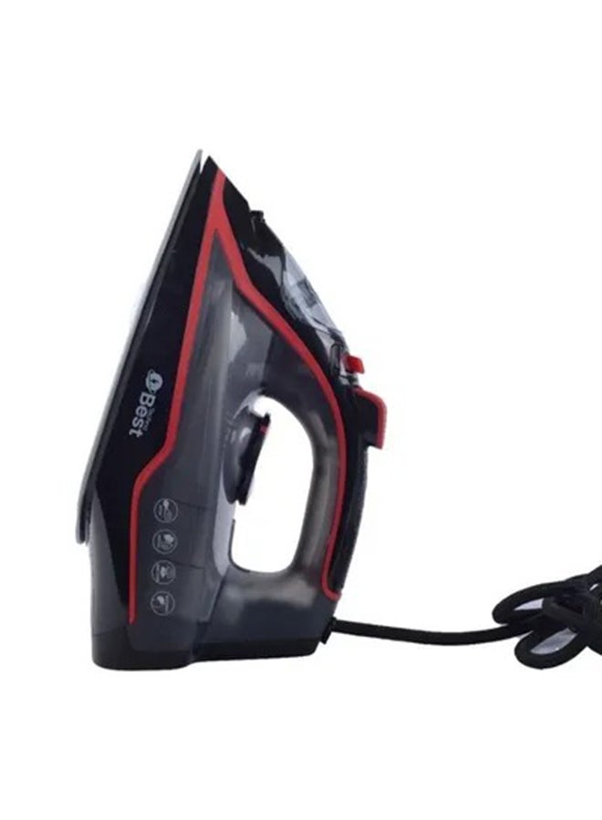 تكنو بيست أداة كي بخار 280 ml 2200 W BSI-003 أحمر، أبيض - Image 2