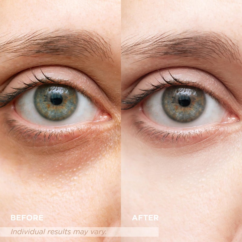 VELAMO ADVANCED Luminous Eye Corrector SPF 41 Under Eye Color Corrector for Dark Circles Fine Lines Puffiness Hydrating Anti Aging Eye Cream with Ceramides Complex Medium 034 FL OZ10mL - Image 2