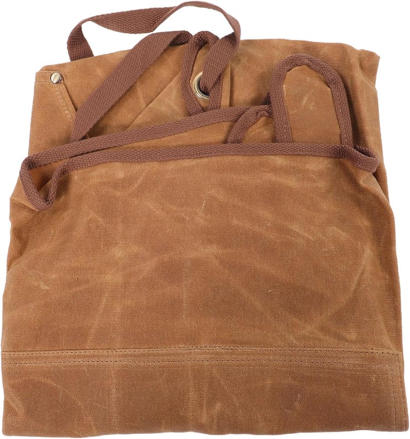 Dpofirs Magnetic Tool Holder Work Apron | Adjustable Waxed Canvas With 10 Pockets For Workshop BBQ Tasks - Image 3