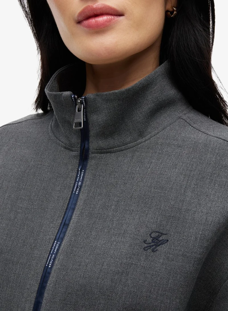 Tommy Hilfiger  Lightweight Relaxed Zip-Thru Bomber Jacket for Women | Best Price UAE