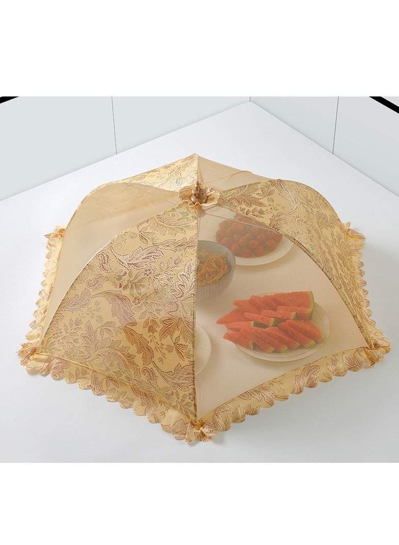 قطعة واحدة، غطاء طعام، غطاء طعام شبكي، غطاء طعام شبكي مقاوم للغبار للمطبخ، أغطية طعام للاستخدام الخارجي، غطاء طعام قابل لإعادة الاستخدام، أغطية طعام قابلة للطي، شبكات طعام، أدوات مطبخ - Image 1