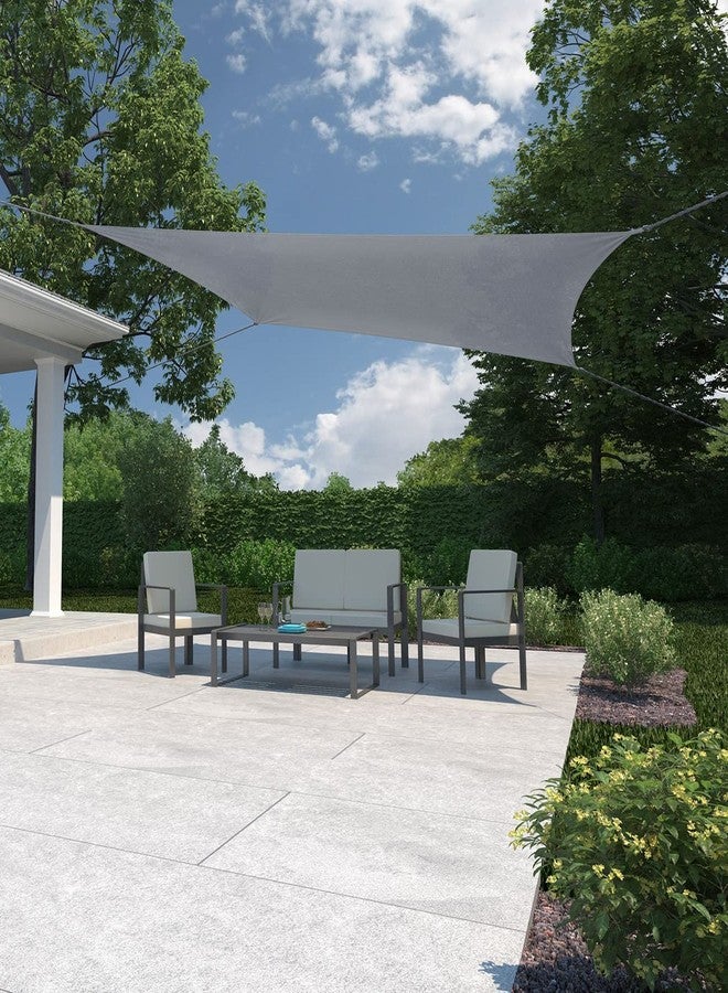 Coolaroo 473105 Ready to Hang Shade Sail, Steel - Image 1