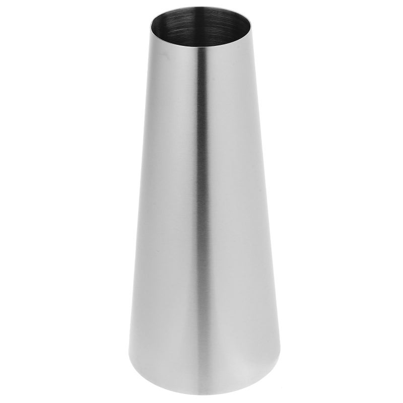 Steel Flower Decor, Elegant Tabletop Centerpiece for Home Adornment, Durable Vase - Image 1