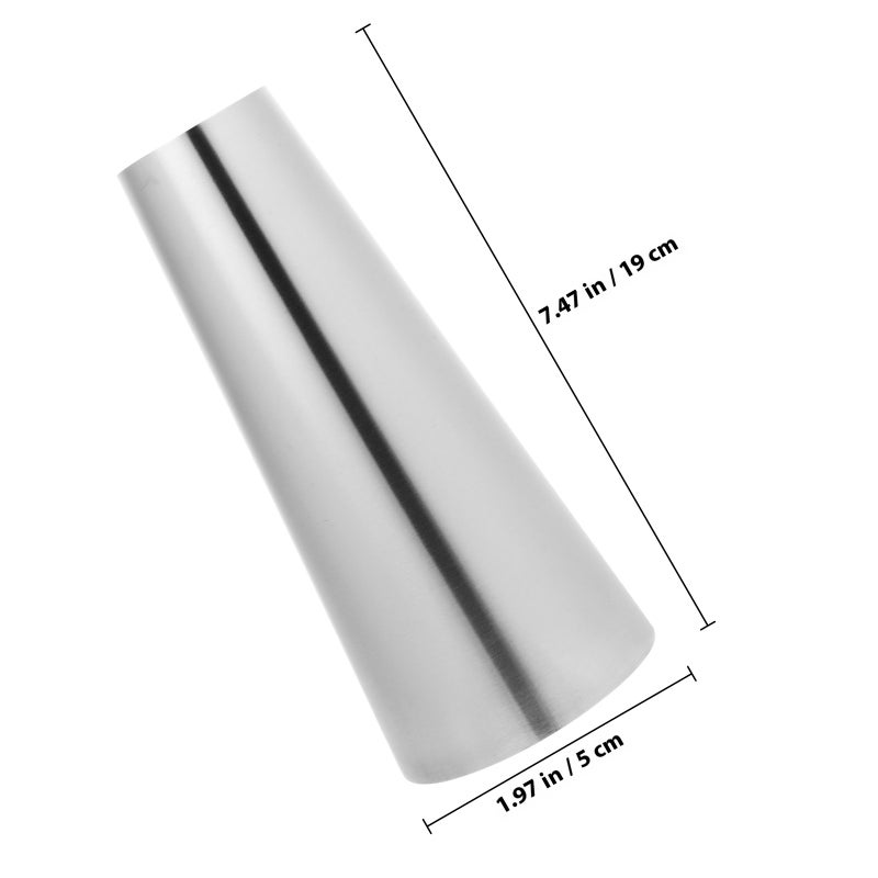 Steel Flower Decor, Elegant Tabletop Centerpiece for Home Adornment, Durable Vase - Image 2