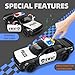 Yalujumb 4 Packs Emergency Vehicle Toy Playsets Including Garbage Truck Play Police CarAmbulance and Fire Truck with SprayLights  SoundsBirthday Christmas Party Gifts Toys for Boys 35 - Image 4
