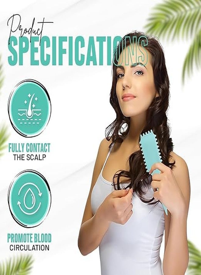 Flygon Curly Hair Comb, Curl Defining Comb, Bristle Hair Brush Styling Brush, Curly Hair Comb, Curl Detangler Hair Brush, Shaping & Defining Curls For Women - Image 5