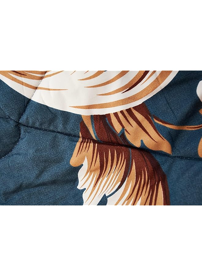 إيروريكس طقم لحاف متوسط الحشوة مكون من 4 قطع متعدد الألوان مقاس مفرد - Image 5